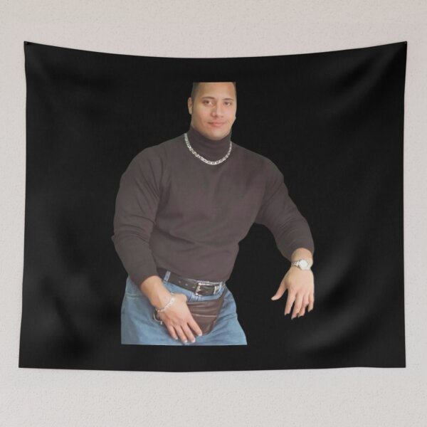 Item preview, Dwayne the rock Johnson 1990’s funny picture  	 	 designed and sold by hirtioenbv92.