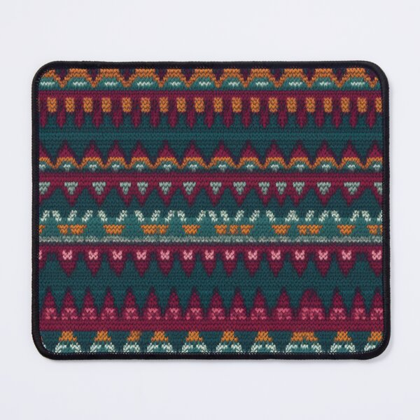 Item preview, Wintery modern design reminiscent of a knitted pattern designed and sold by Pflugart.