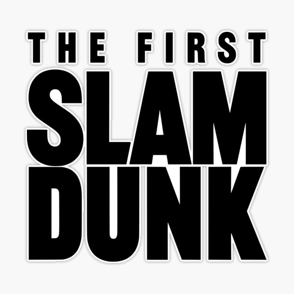 その他 THE FIRST SLAM DUNK Logo Figure (BLACK) The first Slam Dunk logo b