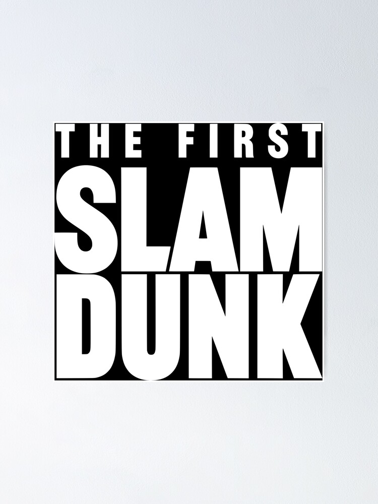 THE FIRST SLAM DUNK ロゴフィギュア ホワイト ブラック THE FIRST SLAM DUNK 映画グッズスラムダンク ロゴフィギュア ホワイト