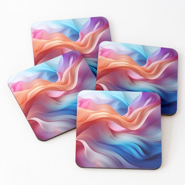 Item preview, Multi color wave designed and sold by LazyLifestyle.