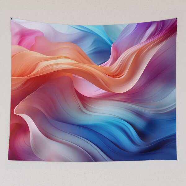 Item preview, Multi color wave designed and sold by LazyLifestyle.