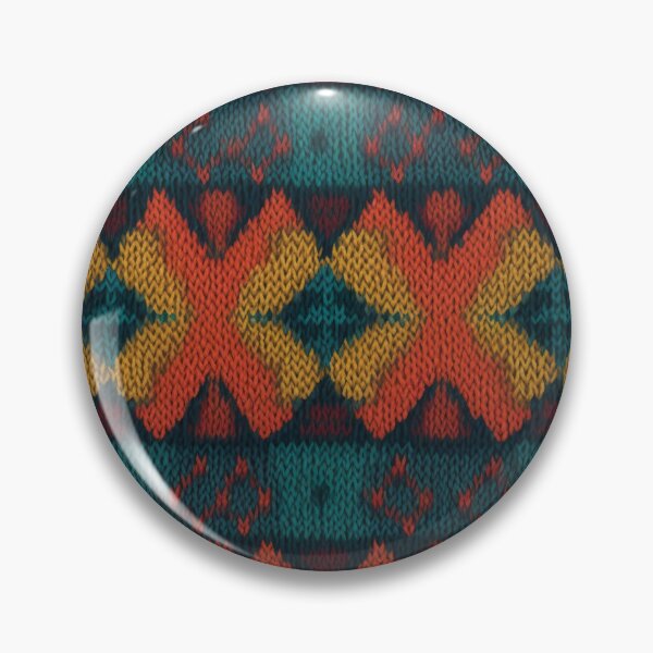 Item preview, Wintery modern design reminiscent of a knitted pattern designed and sold by Pflugart.