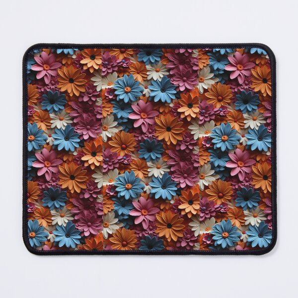 Item preview, colorful paper pattern FlowersFlowers Seamless Pattern,High Resolution 4k designed and sold by sippapas.