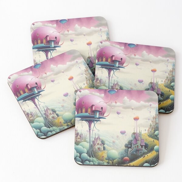 Item preview, Dream castle in a fantasy designed and sold by KatherineCarine.