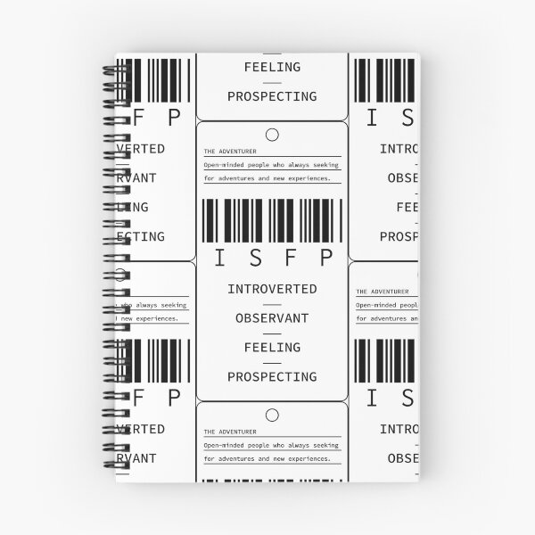 Item preview, ISFP - The Adventurer - Introverted Observant Feeling Prospecting designed and sold by Millusti.