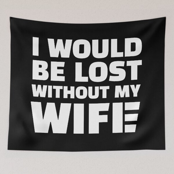 Item preview, Lost without wi-fi designed and sold by Bunchable.
