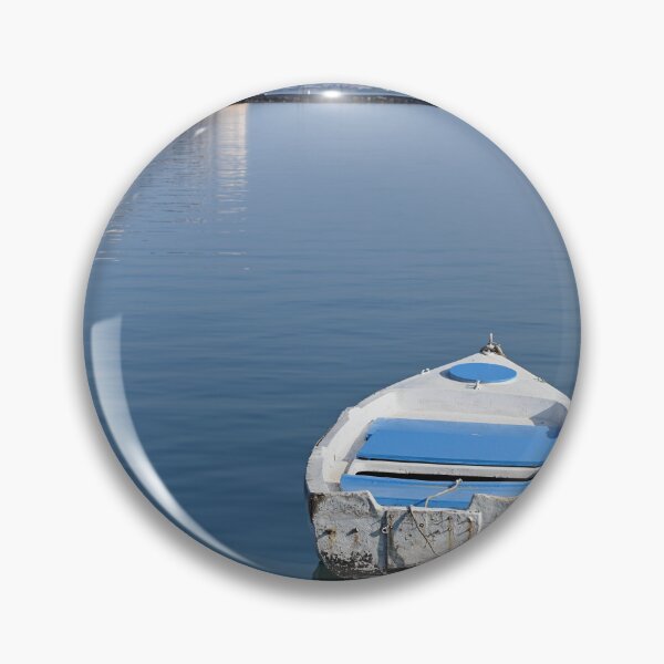 Item preview, White boats and Bourtzi fortress in Nafplio, Peloponnese, Greece designed and sold by goceris.