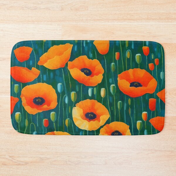 Item preview, Red Poppies designed and sold by Vicky Brago-Mitchell®.