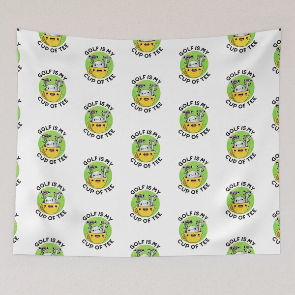 Item preview, Golf Is My Cup Of Tee Funny Golf Puns  designed and sold by punnybone.