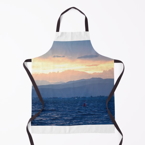 Item preview, Sunset over mountain and sea summertime designed and sold by goceris.