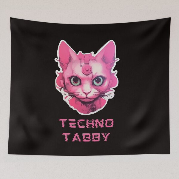 Item preview, Kitten Robots | AI Kittens | AI Kitten T-Shirts | Robot Kitten Stickers  designed and sold by ShaneUFO.