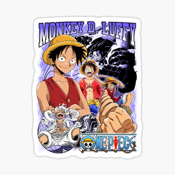 Monkey D. Luffy Sticker by DesignLO2