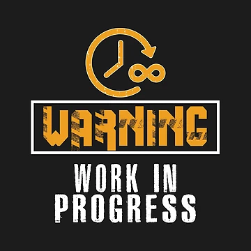 Artwork thumbnail, Warning Work In Progress by SmartStyle