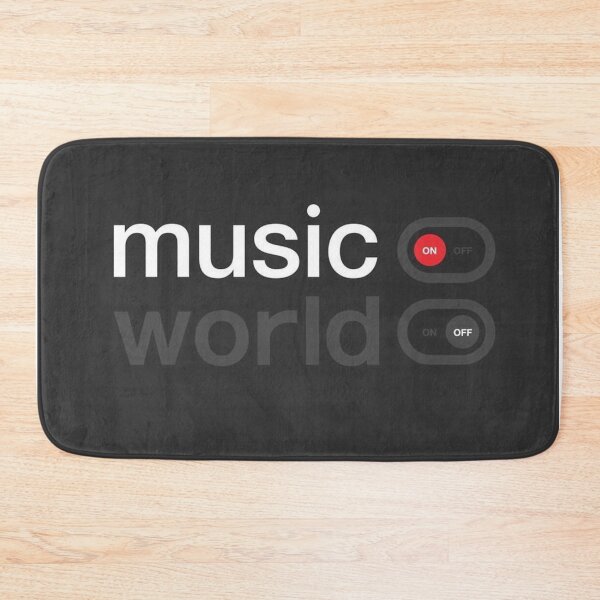 Item preview, Music ON, World OFF designed and sold by Creativezana.