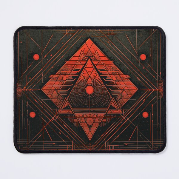 Item preview, Geometrical Abstract T-Shirt designed and sold by Beyond The Veil.
