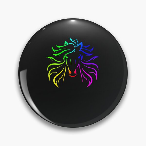 Artikelvorschau, Rainbow Horse Equestrian – Langarm entworfen und verkauft von AnneMeaux.
