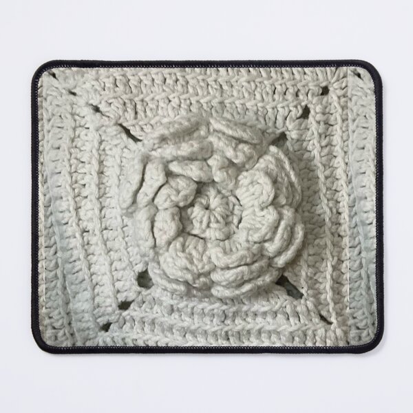 Item preview, Crocheted White Flower - Hand Crochet - Photography designed and sold by Victoria Rose.