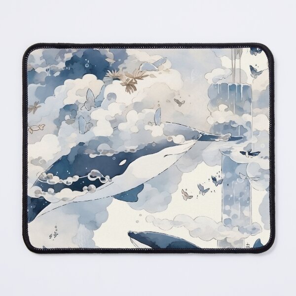 Item preview, Humpback Whale Breaching the Surface designed and sold by jaroenchai.