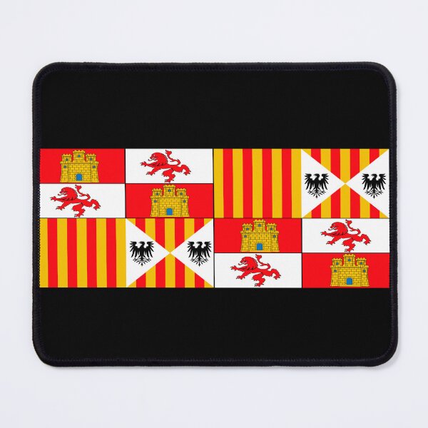 Item preview, Flag of the Kingdom of Spain from the time of the Catholic Monarchs in the XV century. designed and sold by Rebeldía Pura.