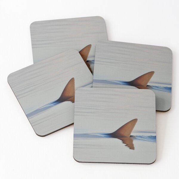 Item preview, Shark fin on Beach low tide designed and sold by Mark Grimsley.