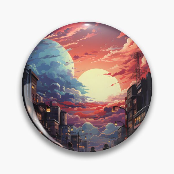 Item preview, A couple walking down a street at sunset designed and sold by Nickyayee.