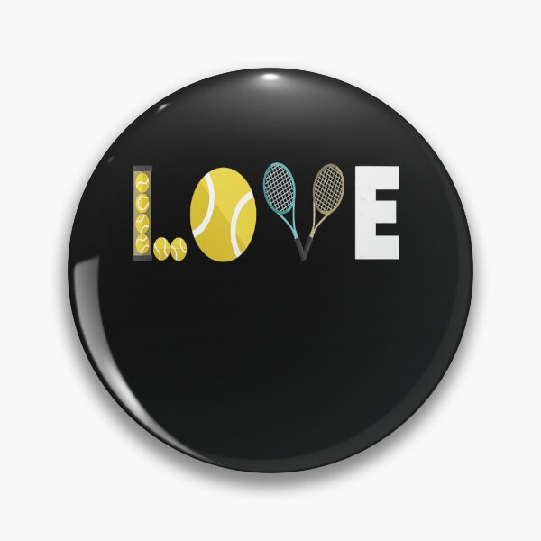 Item preview, Tennis Love I Tennis Racket Tennis Ball Tennis Player Sport designed and sold by JeoffroiCourtem.