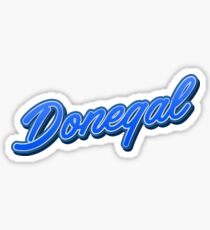 Donegal Typography ir Sticker