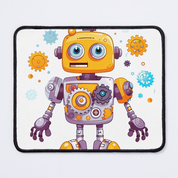 Item preview, Colorful Robot  designed and sold by ArtMotionFlow.