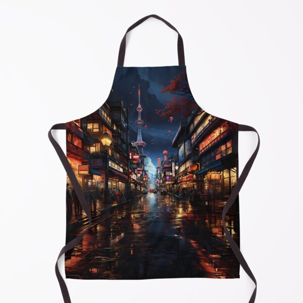 Item preview, A city street at night designed and sold by Nickyayee.