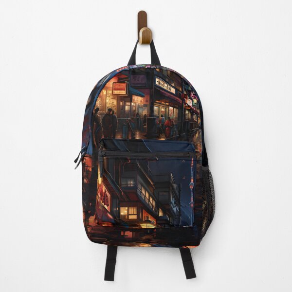 Item preview, A city street at night designed and sold by Nickyayee.