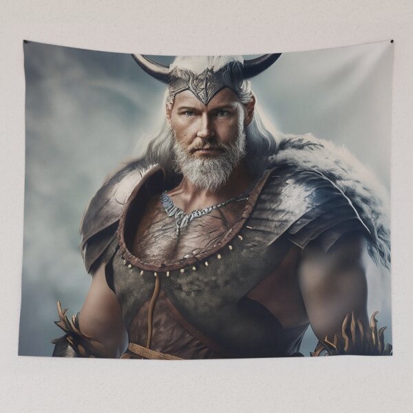 Item preview, viking portrait designed and sold by jsebouvi.