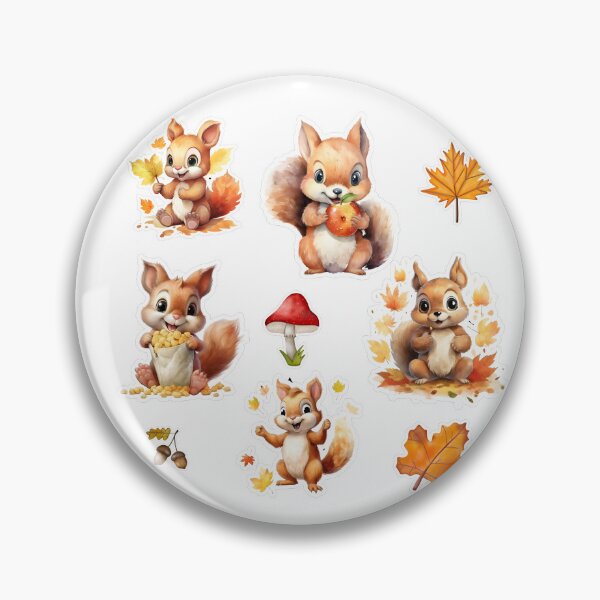 Item preview, Aesthetic book cute squirrel autumn muschroom school designed and sold by AgnesMBrae.