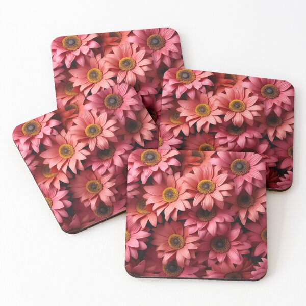 Item preview, Seamless Pink Sunflower designed and sold by HappyThanadol.