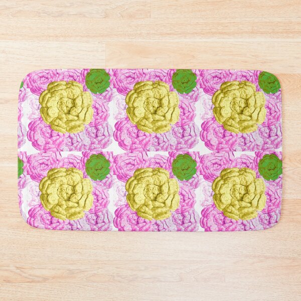 Item preview, Hand Crocheted Pink and Yellow Flowers - Hand Crochet designed and sold by Victoria Rose.