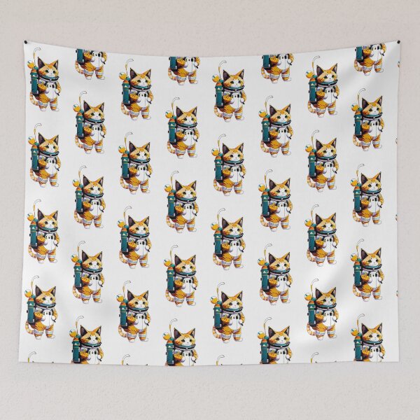 Item preview, Cute Cat Astronaut designed and sold by DanisPokeShop.