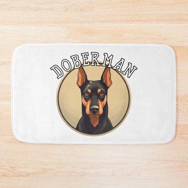 Item preview, natural ear Doberman designed and sold by Tee Studio.