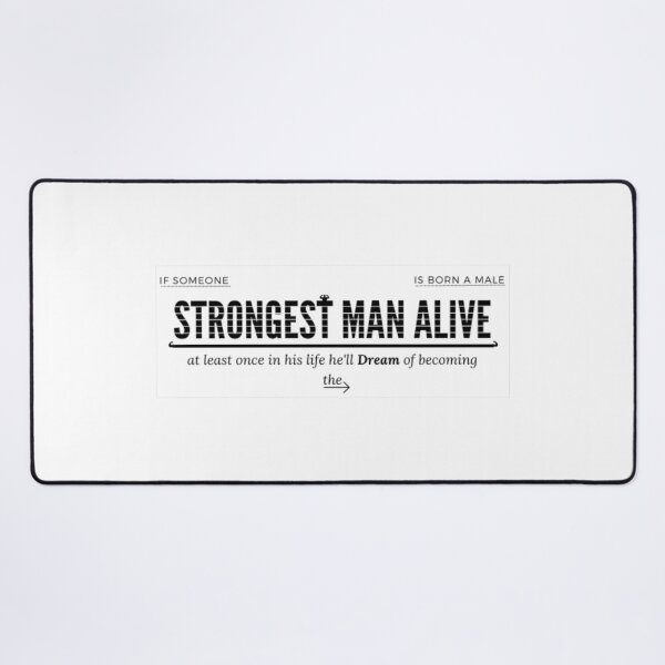 Item preview, Strongest Man Alive designed and sold by justjesse5.