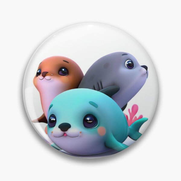 Item preview, Cute Seals Spiral Notebook designed and sold by SealsHaven.