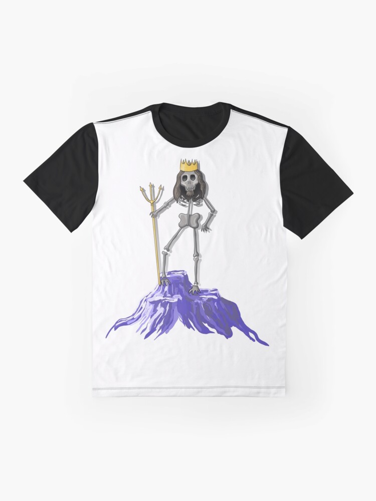 Thumbnail 4 von 5, Grafik T-Shirt, Gott des Meeres hell designt und verkauft von Kobeko.