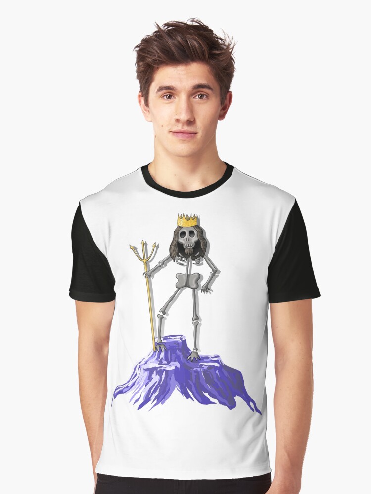 Thumbnail 1 von 5, Grafik T-Shirt, Gott des Meeres hell designt und verkauft von Kobeko.