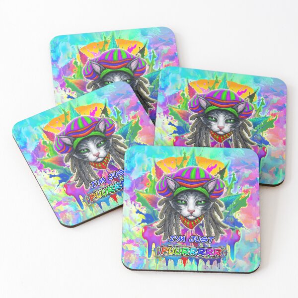 Item preview, Puurrfect Groovy! PawsitiveVibes. designed and sold by GraphixRealm.