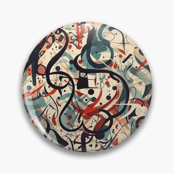 Item preview, Abstract Vintage Action Art designed and sold by pinkal.