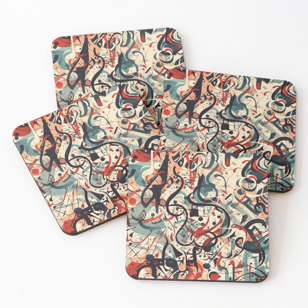 Item preview, Abstract Vintage Action Art designed and sold by pinkal.