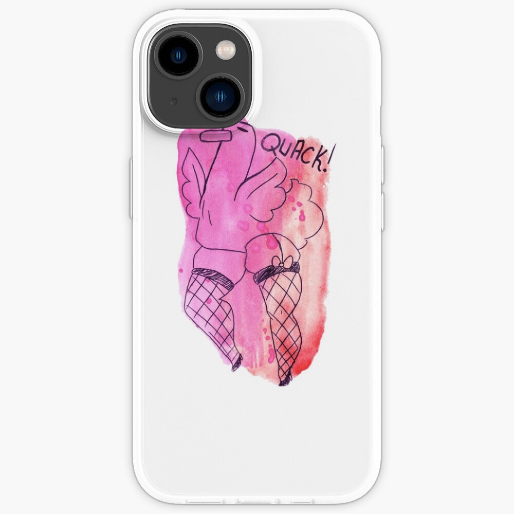 "Quack Sexy Legs Duck Watercolor " iPhone Case for Sale by SaradaBoru