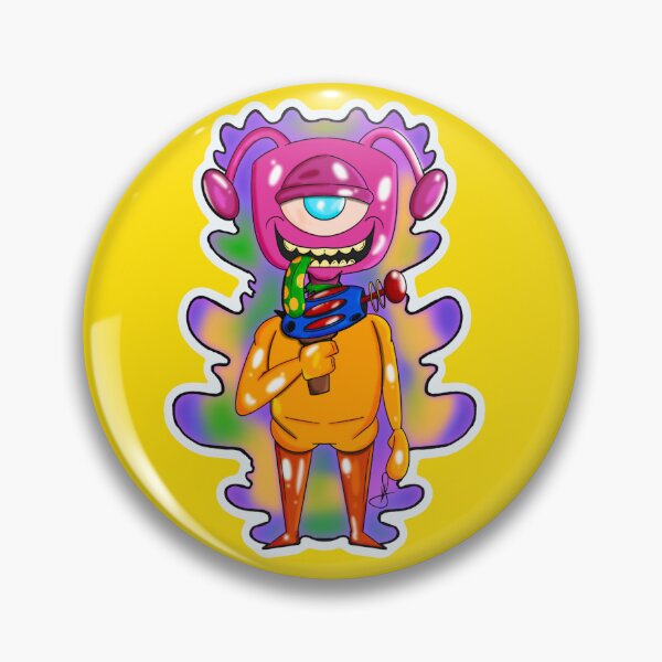 Item preview, Purple Headed Alien  designed and sold by TwistedArtisted.