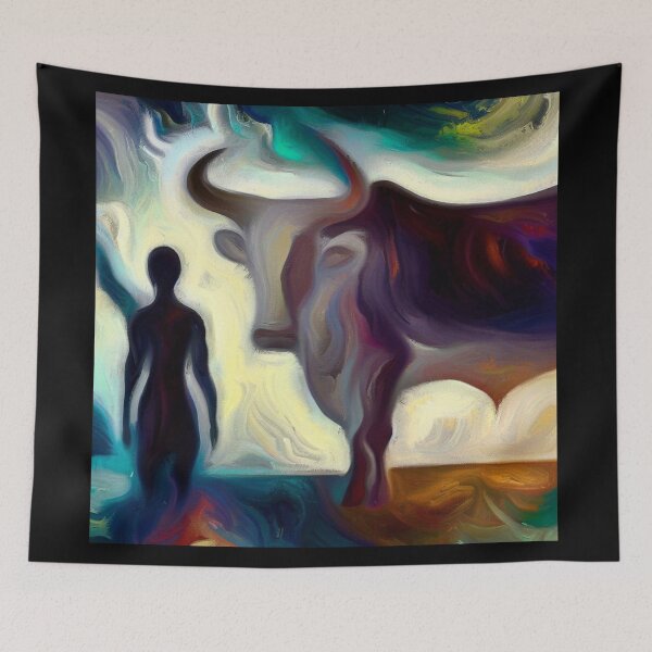 Item preview, Spirit Animal Ox 3 designed and sold by CrankyOldDude.
