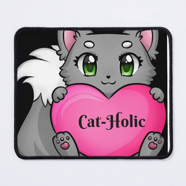 Item preview, Cat Holic Cat love design designed and sold by Design E Khaas.