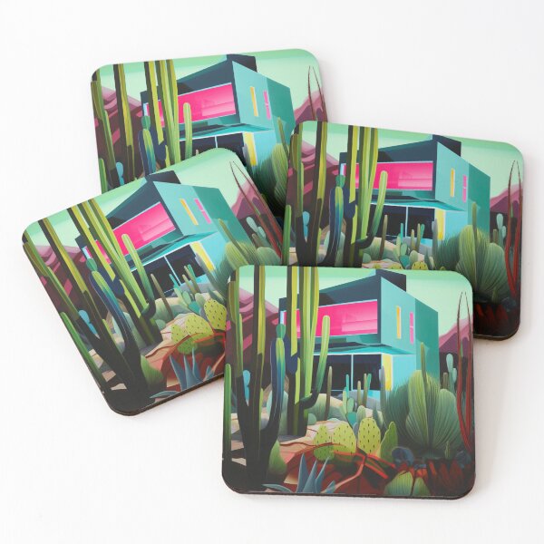Item preview, Desert Oasis: Pop Art Solitude designed and sold by Moisky Art.