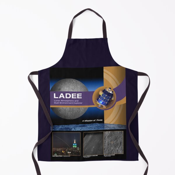 Item preview, LADEE mission overview poster designed and sold by SolidEarthArt.